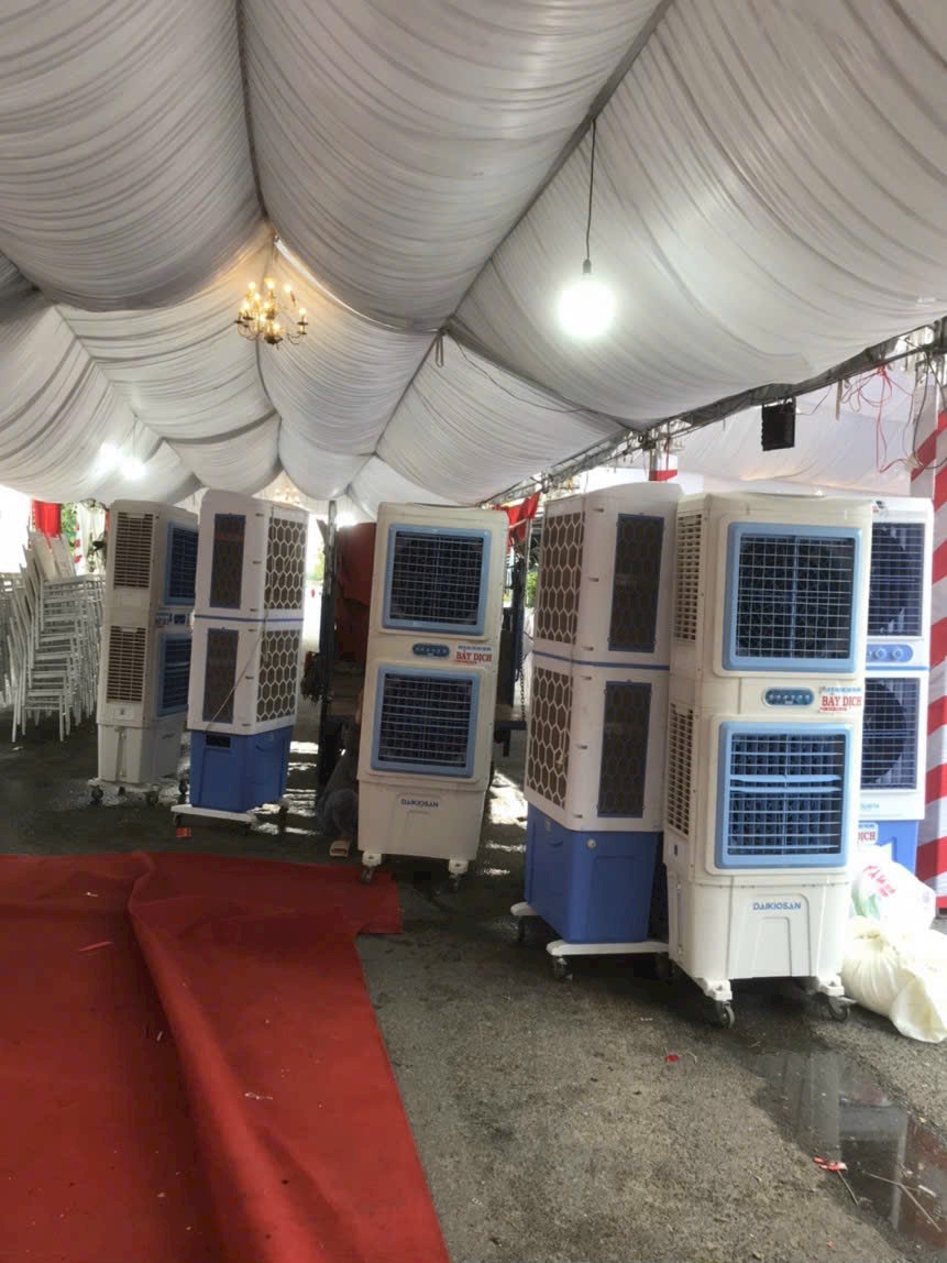 Cho thuê quạt hơi nước,quạt công nghiệp